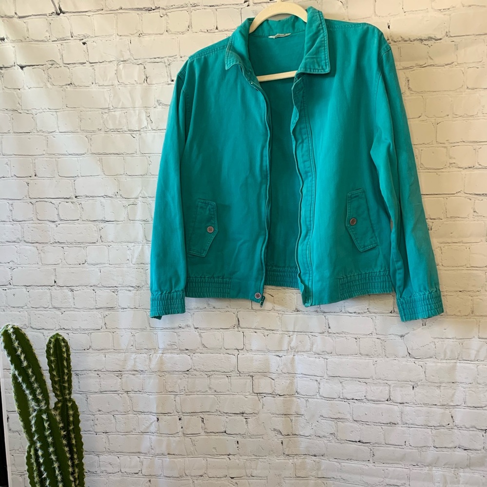 80’s Aqua jean jacket
